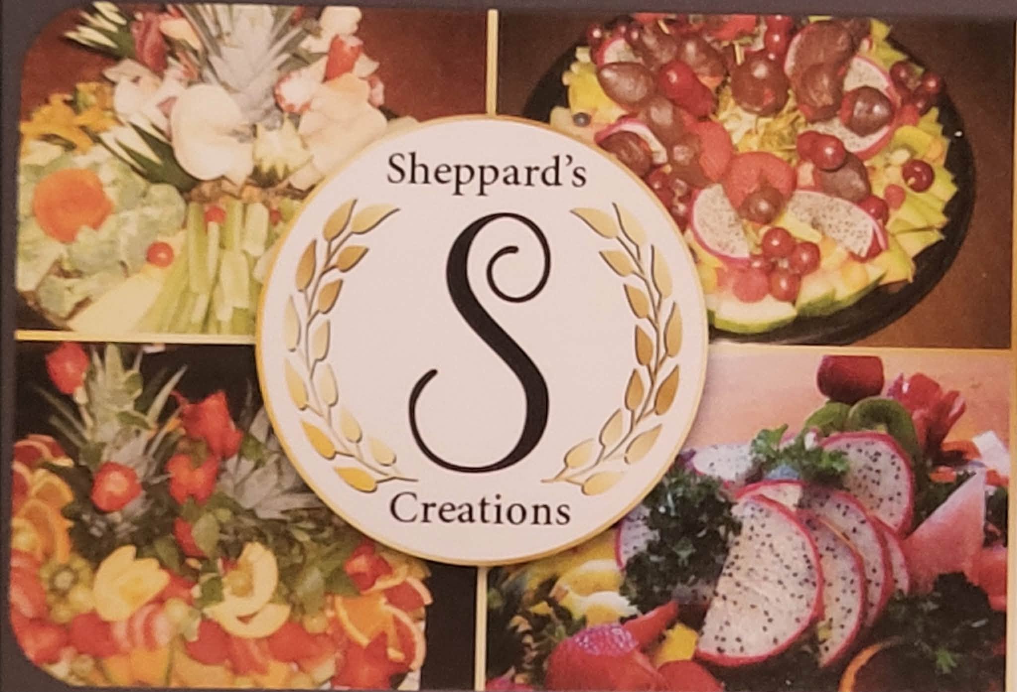Beautiful catering spread by Sheppard's Creations